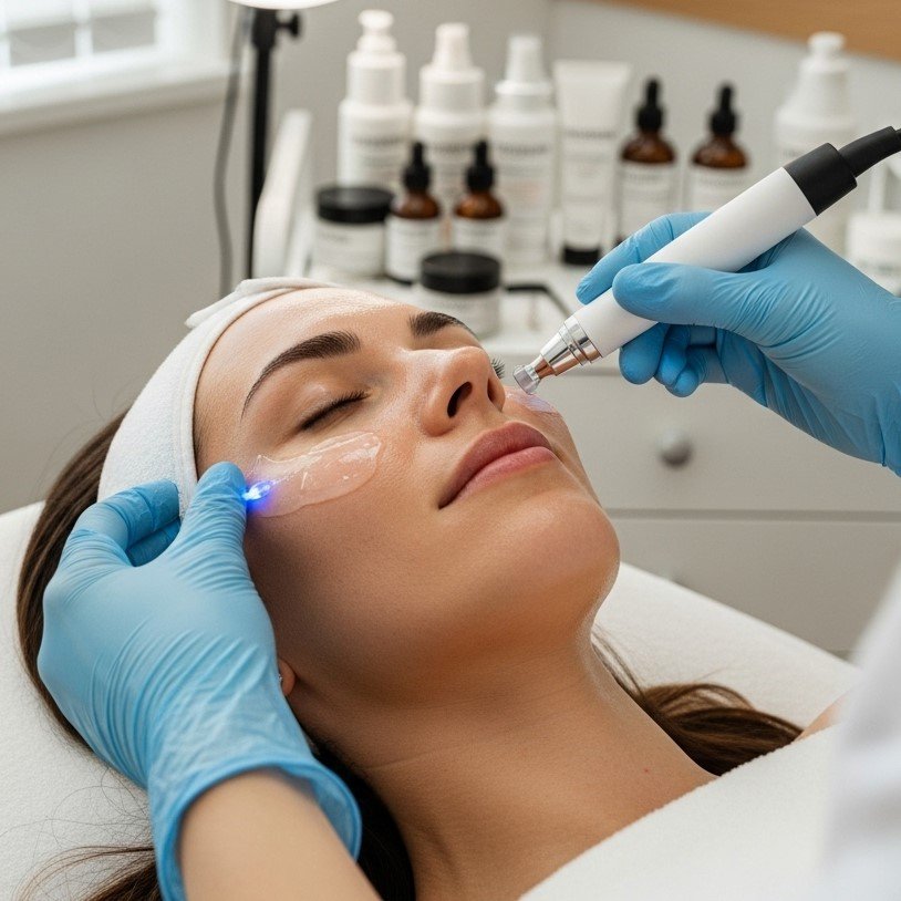 medi Facial at American Cosmetic Clinic Ludhiana.