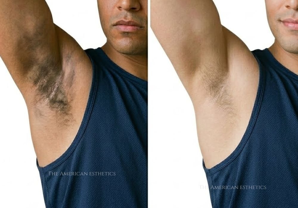 Dark underarm treatment before and after results in Ludhiana