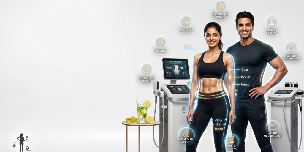 Non-surgical fat loss treatment at The American Esthetics Ludhiana