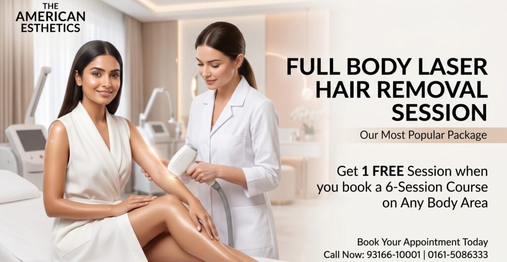 LASER HAIR REDUCTION IN LUDHIANA