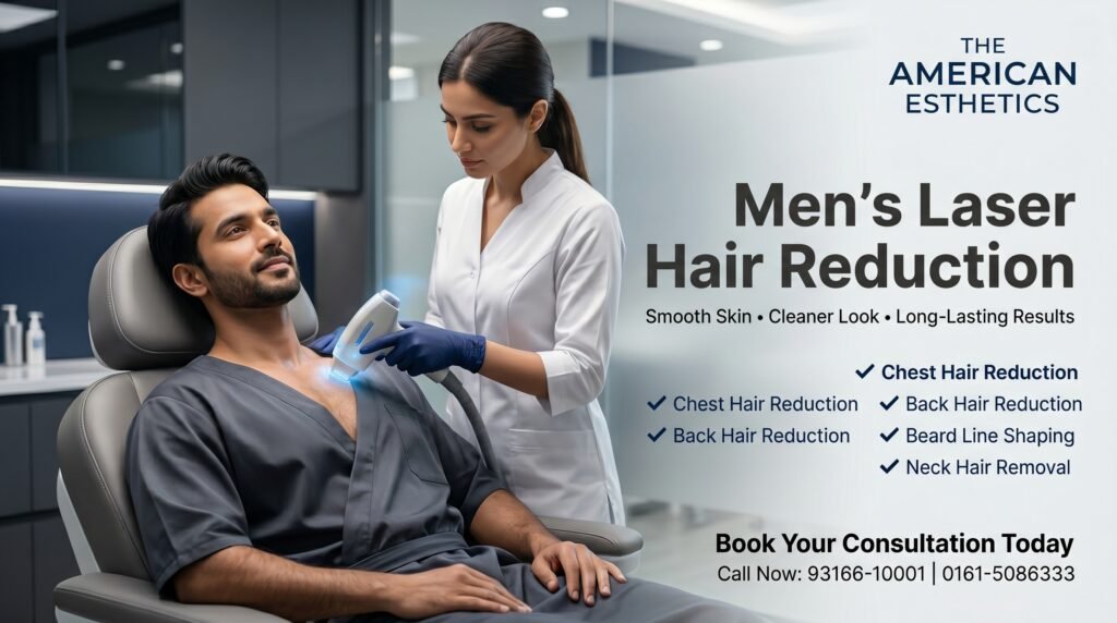 men laser hair reduction in ludhiana