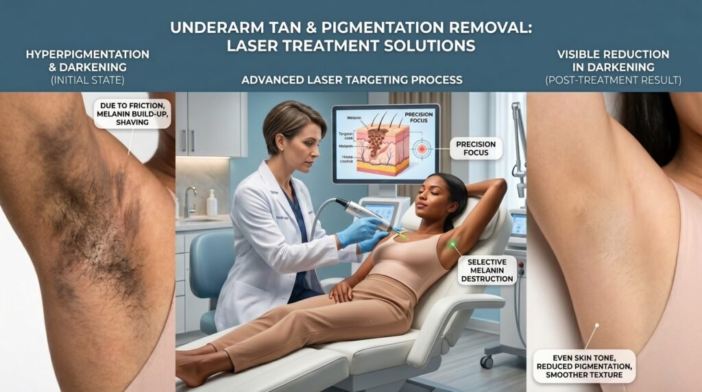 under arms laser hair removal in ludhiana