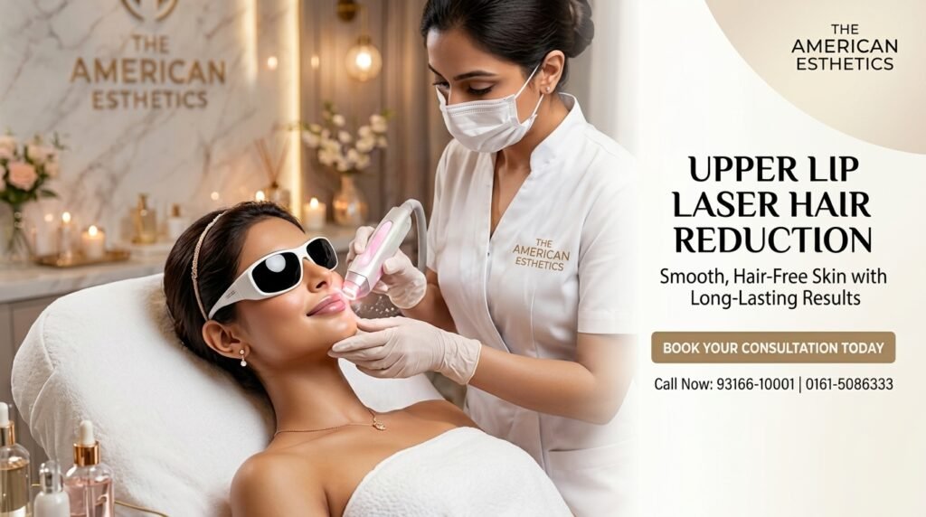 upper lip laser hair removal